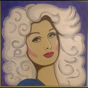 Dolly Parton painting